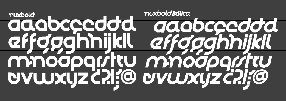 Nuy Bold/Nux Italic